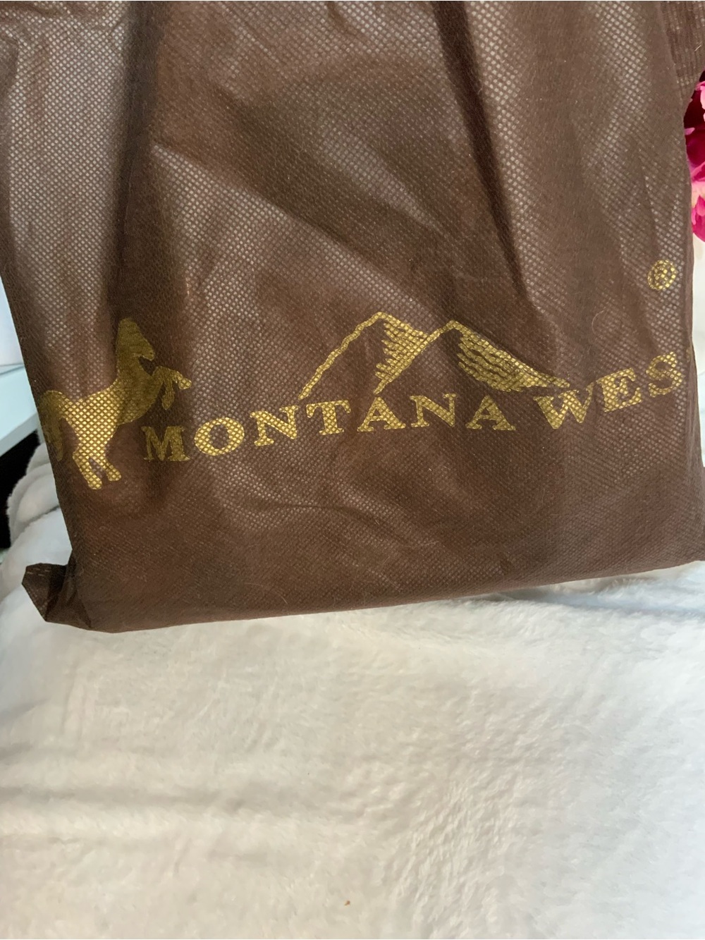 Montana West Cream Tooled Mini Barrel Satchel with Buckle Accents - Picture 7 of 7